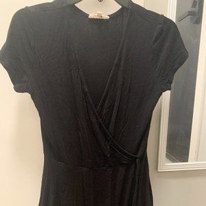 Black Wrap Dress